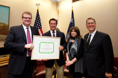 Gov. Schwarzenegger Receives Green Governor of the Year Award for 2010