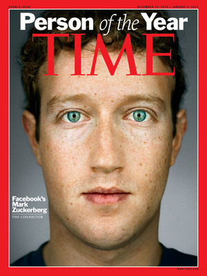 TIME Names Mark Zuckerberg, Facebook Founder and CEO, The 2010 TIME Person of the Year