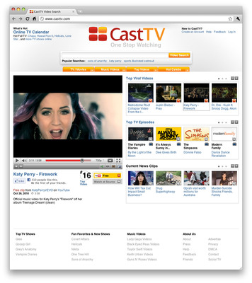 Tribune Media Services Acquires Internet Video Search and Indexing Company, CastTV