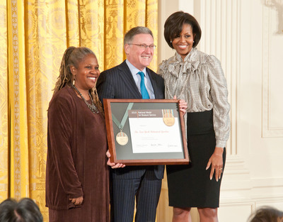 First Lady Michelle Obama Presents Top Museum Award to The New York Botanical Garden