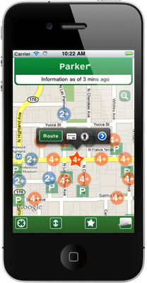 Streetline and the City of Los Angeles Unveil First Real-Time Parking App for iPhone