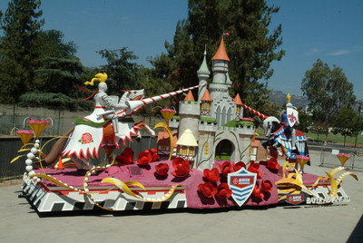 Bayer Advanced™ Recreates The Legend of Camelot With Its 2011 Rose Parade® Float on January 1