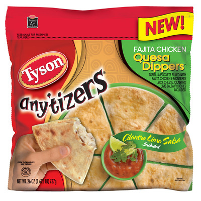 Warm Up Winter Snack Time with New Tyson® Any'tizers® Varieties