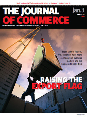 U.S. Export Growth To Continue into 2011, Reports The Journal of Commerce