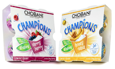 Chobani® Introduces Chobani Champions - The First-Ever Greek Yogurt Made for Kids