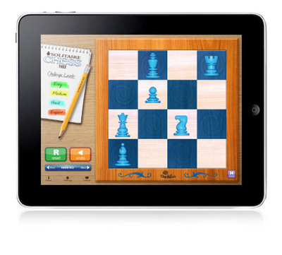 ThinkFun Announces Solitaire Chess Game Available Now on the App Store for iPad, iPhone, and iPod Touch