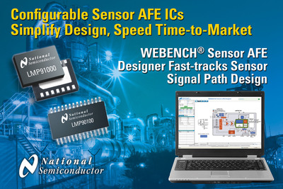 National Semiconductor Revolutionizes Design of Sensor Systems