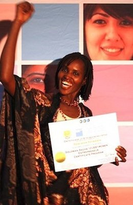 Rwandan Woman Lifts Herself From Poverty Through Indego Africa