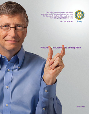 Rotary Launches New Public Service Announcement Campaign Focused on Polio Eradication