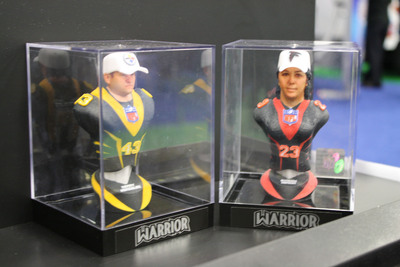 The iAM 3D Super Bowl XLV Collectible Sculptures Debut at The NFL Experience