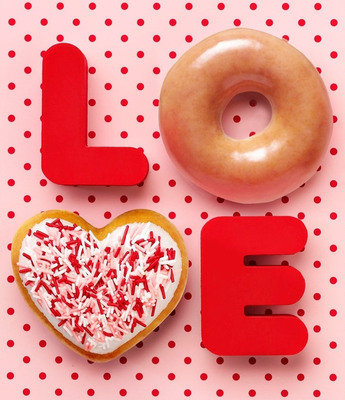 Celebrate Valentine's Day with Loved Ones and Krispy Kreme Hearts