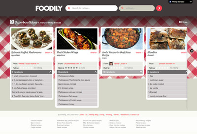 Foodily Launches the First Recipe Network to Reveal What Your Friends are Cooking