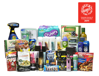The Most Innovative Consumer Packaged Goods of 2011 Revealed at Last Night's Product of the Year USA Awards Ceremony