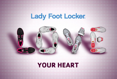 Lady Foot Locker Loves a Healthy Heart