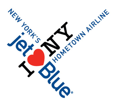 JetBlue's co-branded I LOVE NEW YORK logo.  (PRNewsFoto/JetBlue Airways)