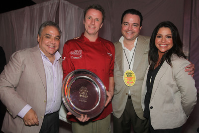 Chef Marc Murphy Serves Up the Winning Burger to Earn the Prestigious Allen Brothers Award, the Golden Grill
