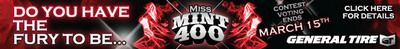 General Tire Kicks Off the Highly Anticipated Miss Mint 400 Competition