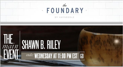 The Foundary Launches First Sales Event Featuring Exclusive Works From Designer Search Competition Winner, Shawn B. Riley