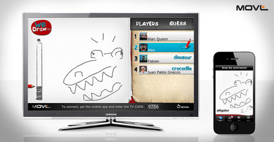 MOVL Launches WeDraw App for Samsung Smart TVs