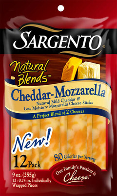 Sargento Natural Blends Cheeses Combine Two Flavors for One Delicious Taste