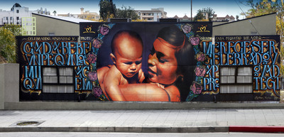 Pampers® honra a los bebés latinos dando a conocer su mural comunitario 'Cada pequeño milagro' en Los Ángeles