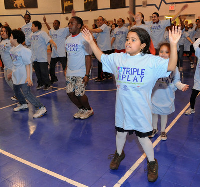 Kids at the Bronx-Based Kips Bay Boys &amp; Girls Club Take on the Guinness World Record for Jumping Jacks