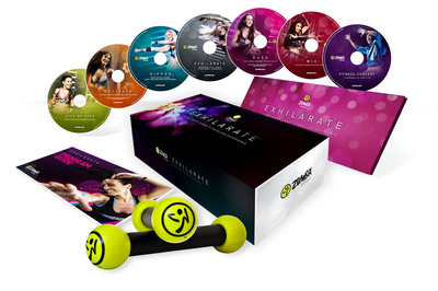 Zumba® Fitness Transforms At-Home Workouts With Cutting-Edge Exhilarate™ DVD Collection