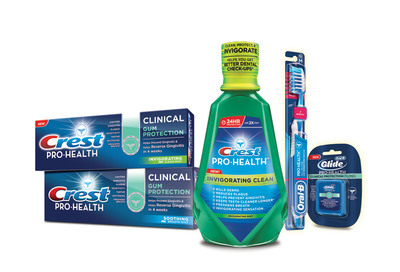 'Feel' Confident at Your Next Dental Check-Up With Crest® Pro-Health® Invigorating Clean