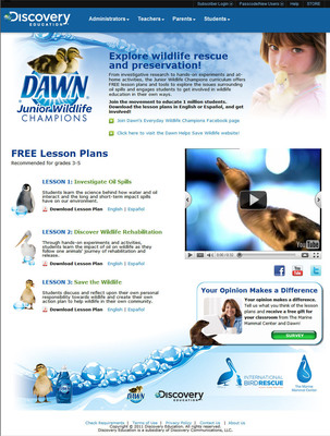 Dawn® Launches a Junior Wildlife Champions Program to Help Educate Future Generations on the Importance of Saving Wildlife as Part of its Dawn Helps Save Wildlife Platform