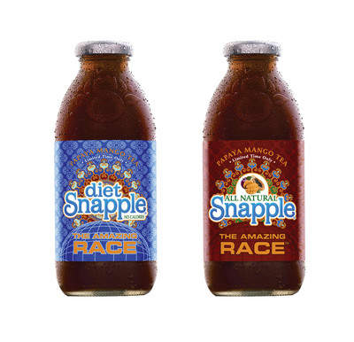 Snapple Partners With CBS on "The Amazing Race"