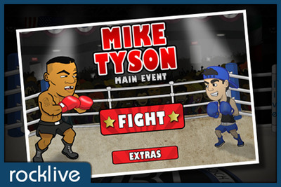 RockLive Launches Mike Tyson - Main Event Mobile Game for iOS Platform