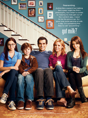 The Dunphys Are a Modern Family With Milk Mustaches