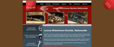 Goss RV Unveils Decade's Largest Luxury Motor Home Line-up