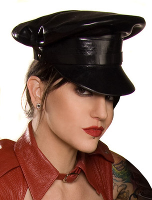 Syren's Latex Police Cap is an Arresting Look for Femme Fatale Britney Spears