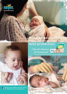 Pampers Commemorates Its 50th Birthday by Launching Little Miracle Missions - a Program That Celebrates, Supports and Protects Babies and Their Families