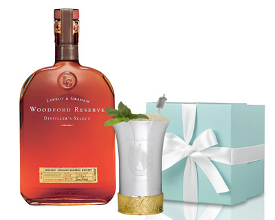Woodford Reserve® Bourbon Unveils World's Most Luxurious Mint Julep Cup