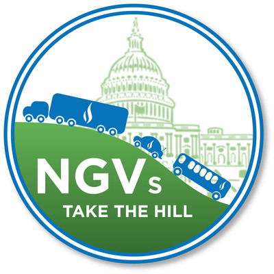 Vehicles Powered by Clean, American Natural Gas (NGVs) "Take the Hill"