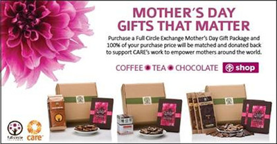 Full Circle Exchange Partners with CARE, Offers Mother's Day Gifts that Keep Giving Globally