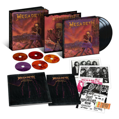 Megadeth's Vital 'Peace Sells... But Who's Buying?' Album Remastered and Expanded for 25th Anniversary 2CD and Digital Audio Packages, and a Deluxe 5Disc+3LP Box Set