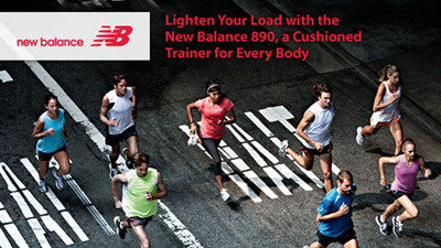 Onlineshoes.com and New Balance Lighten Up With 890 Contest