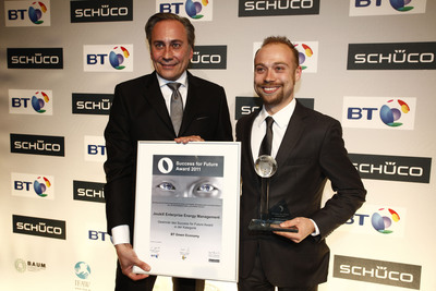 JouleX Wins BT Green Economy Category at the Success for Future Awards