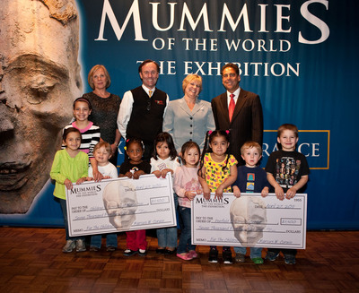 Mummies of the World Touring Company, LLC Presented $15,000 Donation to Children's Hospital of Wisconsin and Penfield Children's Center