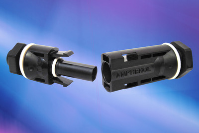 Amphenol's New Panel Mount PV Connector Features RADSOK Technology