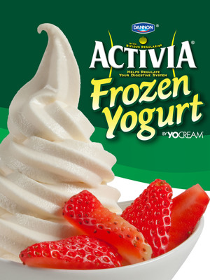 YoCream International Introduces Activia® Frozen Yogurt