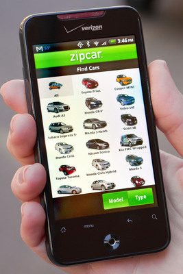 Zipcar Launches Public Beta Test of Its Android™ App
