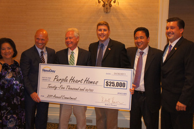 NewDay Financial Announces Philanthropic Partnership with Purple Heart Homes