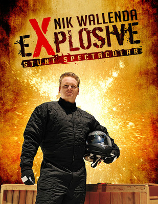 Nik Wallenda Explosive Stunt Spectacular This Saturday, May 14. Free with Park Admission!