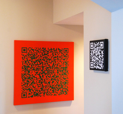 Where Will Barcodes Appear Next?  Try Your Living Room Wall