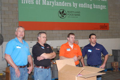 Phusion Projects Employees Volunteer at Maryland Food Bank, Donation Provides 10,000 Meals to the State's Hungry