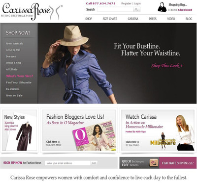 Carissa Rose Launches New Website